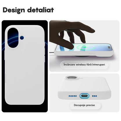 Soft Silicone Case - iPhone 17 - White