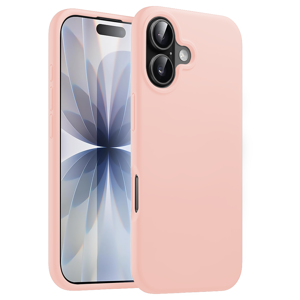 Soft Silicone Case - iPhone 17 - Pink Sand