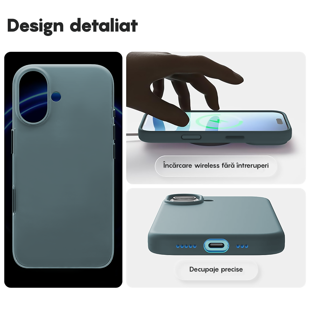 Soft Silicone Case - iPhone 17 - Midnight Blue