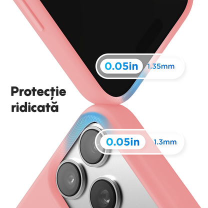 Husa Soft Silicone - iPhone 17 Pro Max - Roz