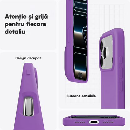 Husa Soft Silicone - iPhone 17 Pro Max - Light Purple