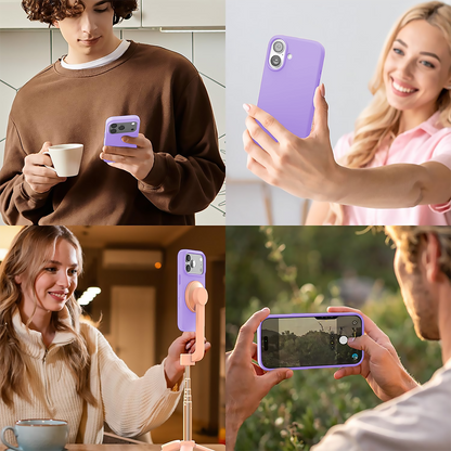 Soft Silicone Case - iPhone 17 Pro Max - Light Lilac