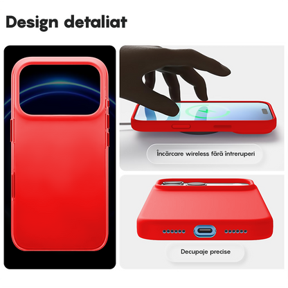 Soft Silicone Case - iPhone 17 Pro Max - Red