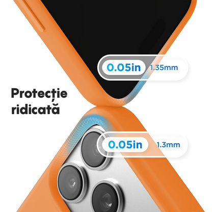 Husa Soft Silicone - iPhone 17 Pro Max - Nectarine