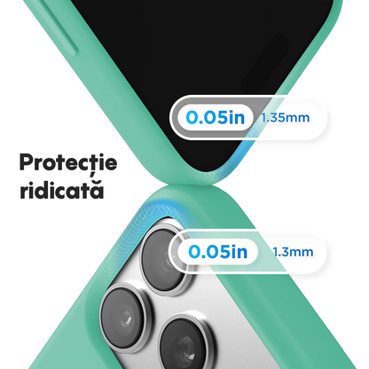 Husa Soft Silicone - iPhone 17 Pro Max - Webster Green