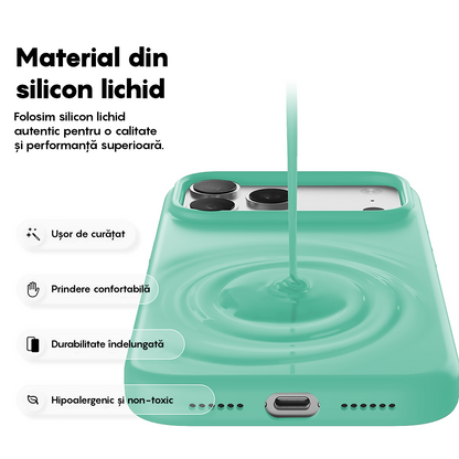 Husa Soft Silicone - iPhone 17 Pro Max - Webster Green