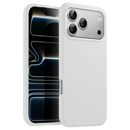 Soft Silicone Case - iPhone 17 Pro Max - White