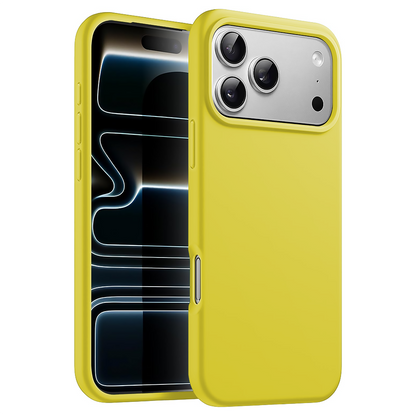 Husa Soft Silicone - iPhone 17 Pro - Yellow