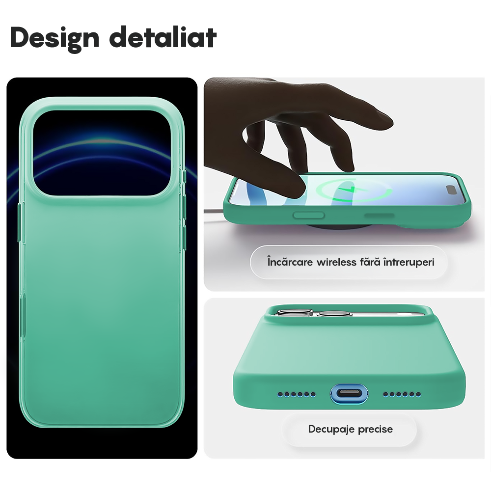 Soft Silicone Case - iPhone 17 Pro - Webster Green