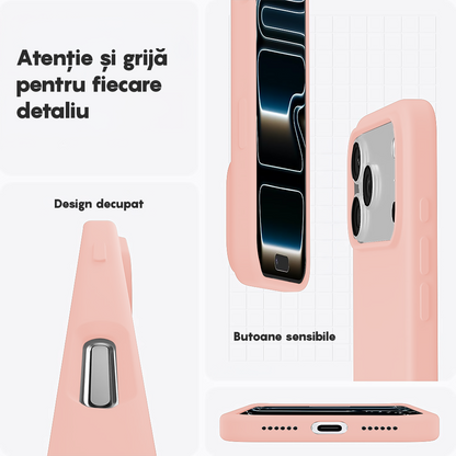 Soft Silicone Case - iPhone 17 Pro - Pink Sand