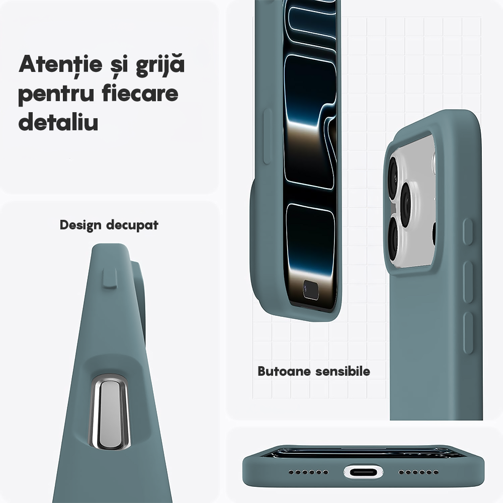 Soft Silicone Case - iPhone 17 Pro - Midnight Blue