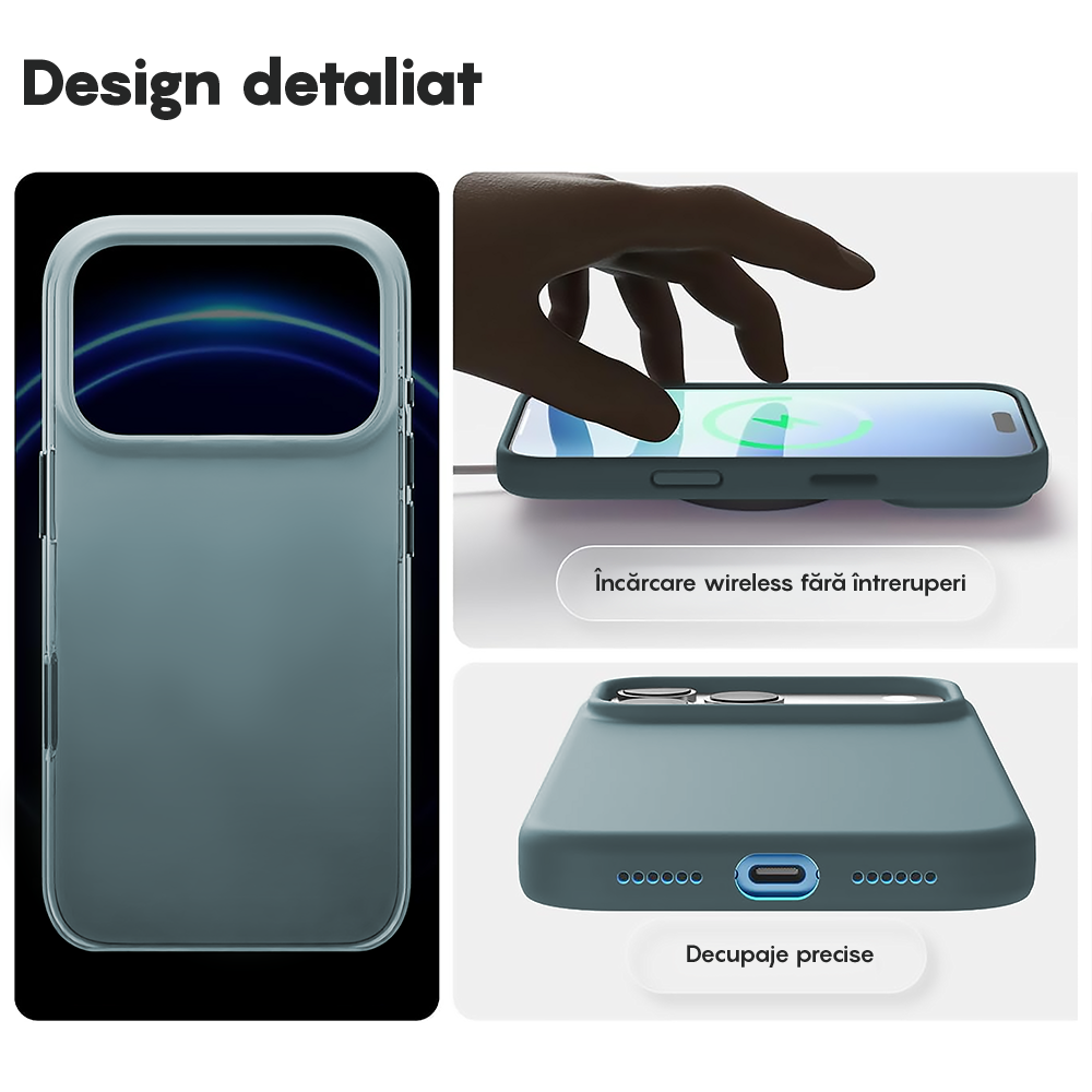 Soft Silicone Case - iPhone 17 Pro - Midnight Blue