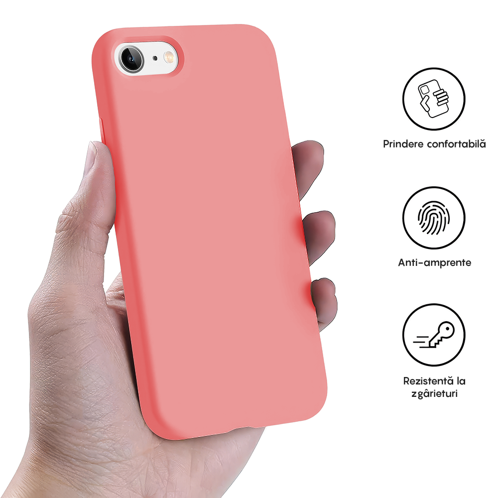 Husa Soft Silicone - iPhone 7/8/SE2 - Roz