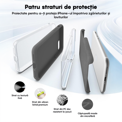Husa Soft Silicone - iPhone 7/8/SE2 - Dark Gray