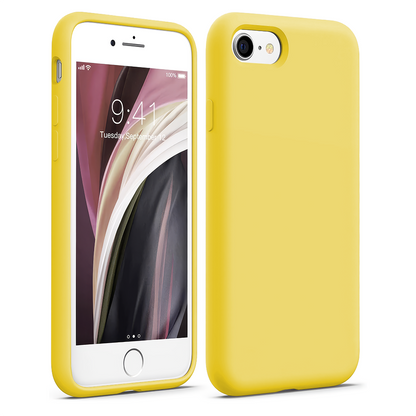 Soft Silicone Case - iPhone 7/8/SE2 - Yellow