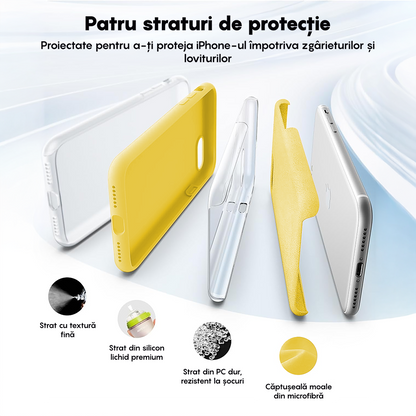 Soft Silicone Case - iPhone 7/8/SE2 - Yellow