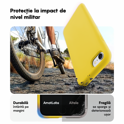 Soft Silicone Case - iPhone 7/8/SE2 - Yellow