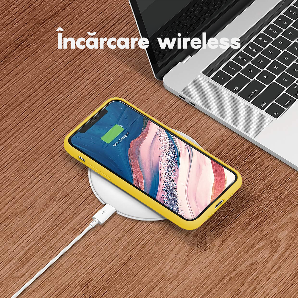 Soft Silicone Case - iPhone 7/8/SE2 - Yellow