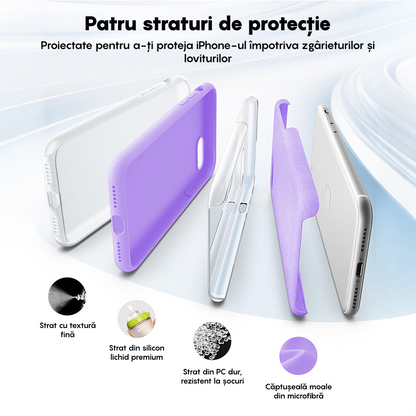 Soft Silicone Case - iPhone 7/8/SE2 - Light Lilac