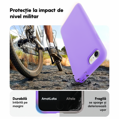 Soft Silicone Case - iPhone 7/8/SE2 - Light Lilac