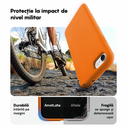 Husa Soft Silicone - iPhone 7/8/SE2 - Nectarine