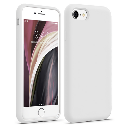 Soft Silicone Case - iPhone 7/8/SE2 - White