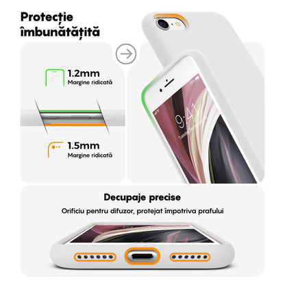 Soft Silicone Case - iPhone 7/8/SE2 - White
