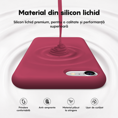 Husa Soft Silicone - iPhone 7/8/SE2 - Burgundy