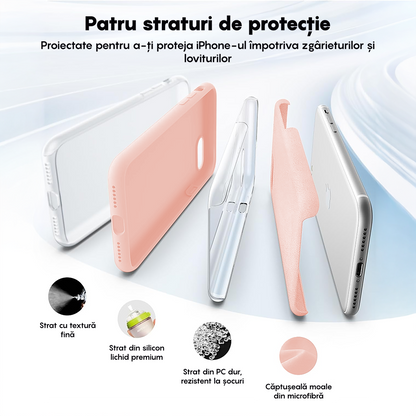 Husa Soft Silicone - iPhone 7/8/SE2 - Pink Sand