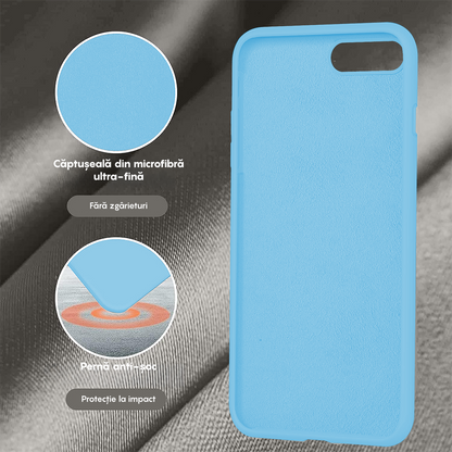 Soft Silicone Case - iPhone 7 Plus/8 Plus - Cadet Blue
