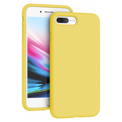 Soft Silicone Case - iPhone 7 Plus/8 Plus - Yellow
