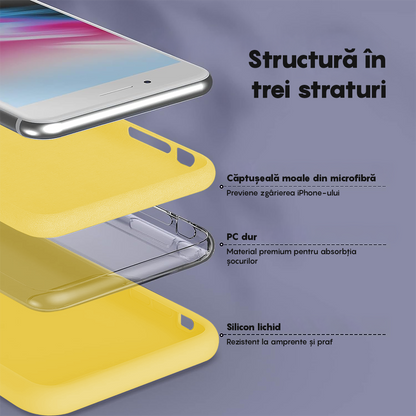 Soft Silicone Case - iPhone 7 Plus/8 Plus - Yellow