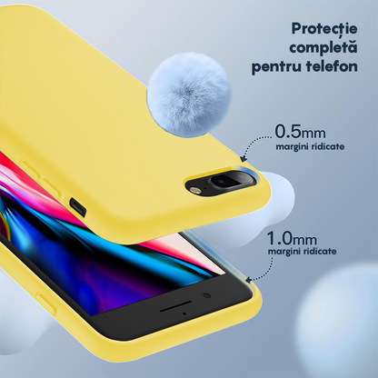 Soft Silicone Case - iPhone 7 Plus/8 Plus - Yellow