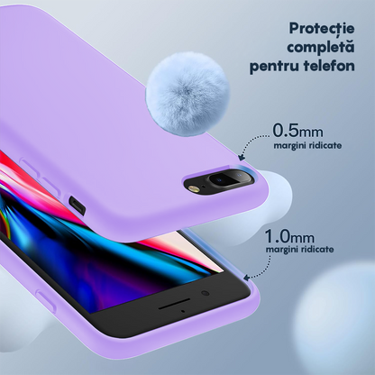 Soft Silicone Case - iPhone 7 Plus/8 Plus - Light Lilac