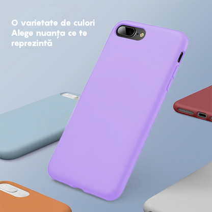 Soft Silicone Case - iPhone 7 Plus/8 Plus - Light Lilac