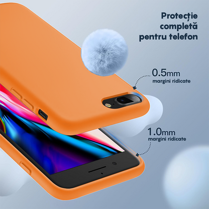 Soft Silicone Case - iPhone 7 Plus/8 Plus - Nectarine