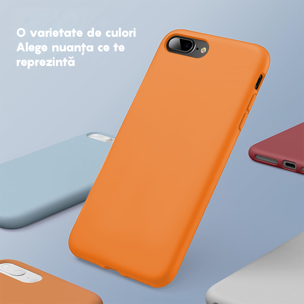 Soft Silicone Case - iPhone 7 Plus/8 Plus - Nectarine