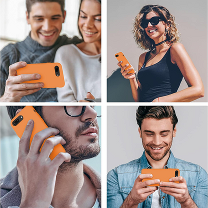 Soft Silicone Case - iPhone 7 Plus/8 Plus - Nectarine