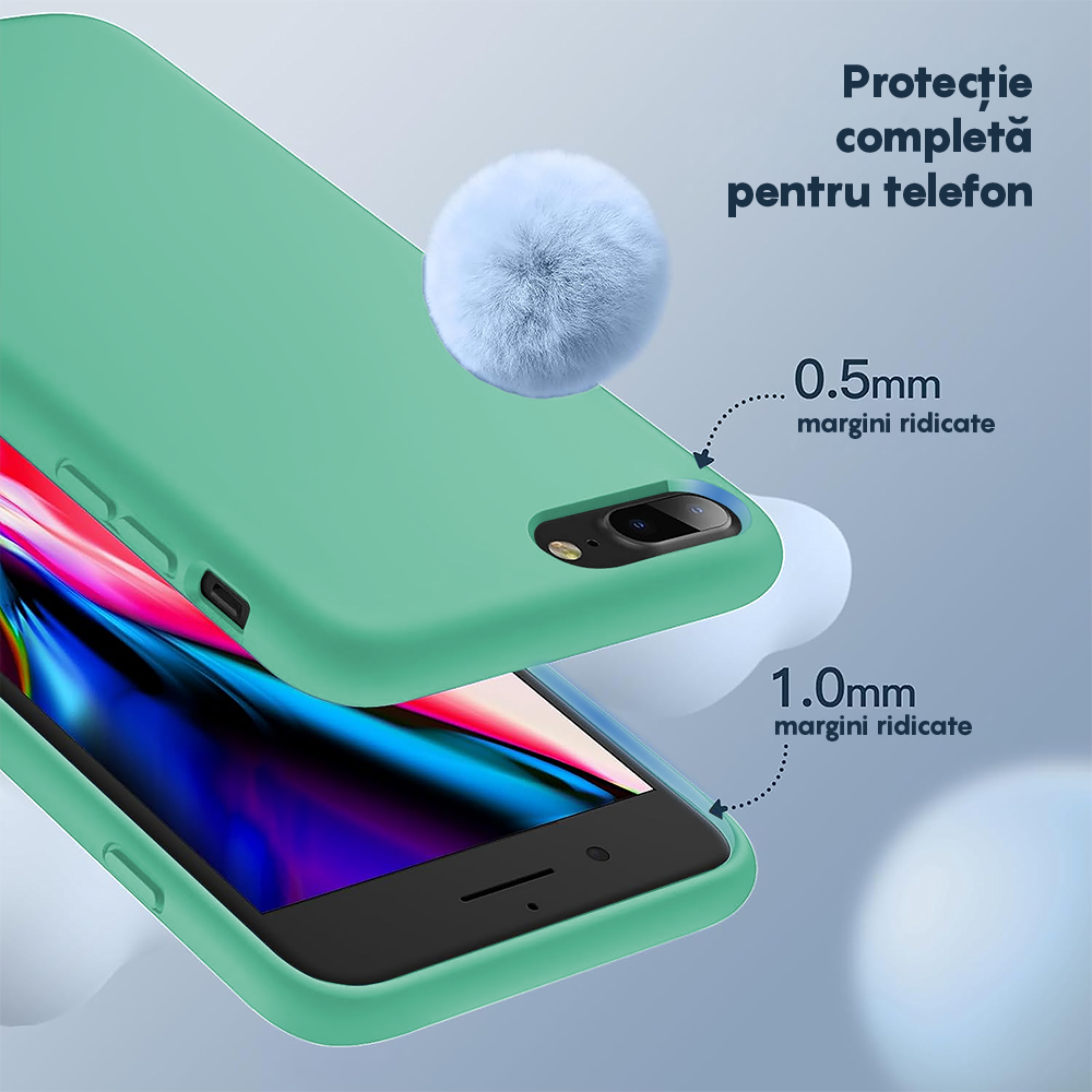 Soft Silicone Case - iPhone 7 Plus/8 Plus - Webster Green