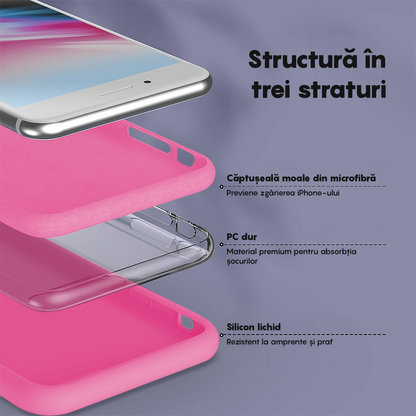 Soft Silicone Case - iPhone 7 Plus/8 Plus - Fuchsia