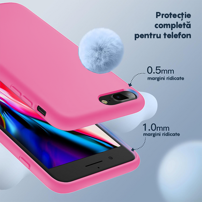 Soft Silicone Case - iPhone 7 Plus/8 Plus - Fuchsia