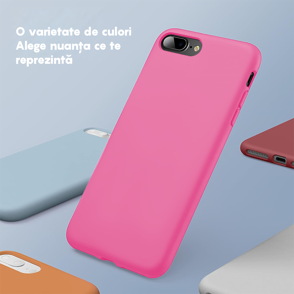 Soft Silicone Case - iPhone 7 Plus/8 Plus - Fuchsia