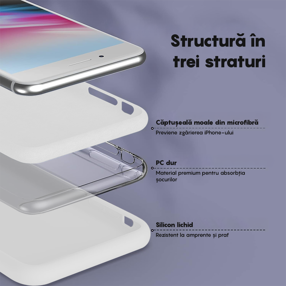 Soft Silicone Case - iPhone 7 Plus/8 Plus - White