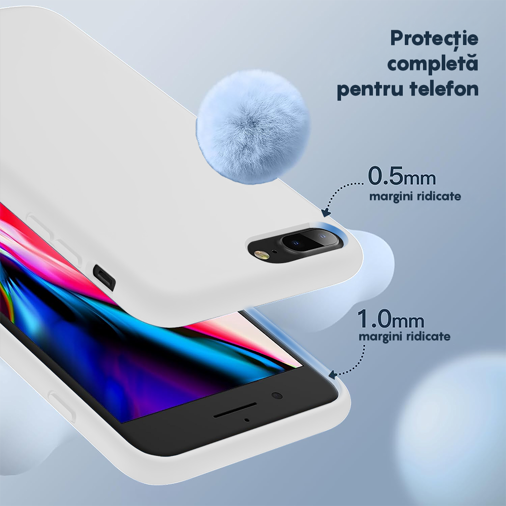Soft Silicone Case - iPhone 7 Plus/8 Plus - White