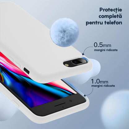 Soft Silicone Case - iPhone 7 Plus/8 Plus - White