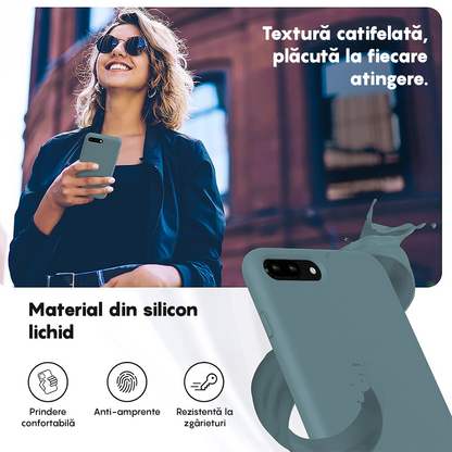 Husa Soft Silicone - iPhone 7 Plus/8 Plus - Midnight Blue