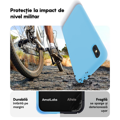 Soft Silicone Case - iPhone XR - Cadet Blue