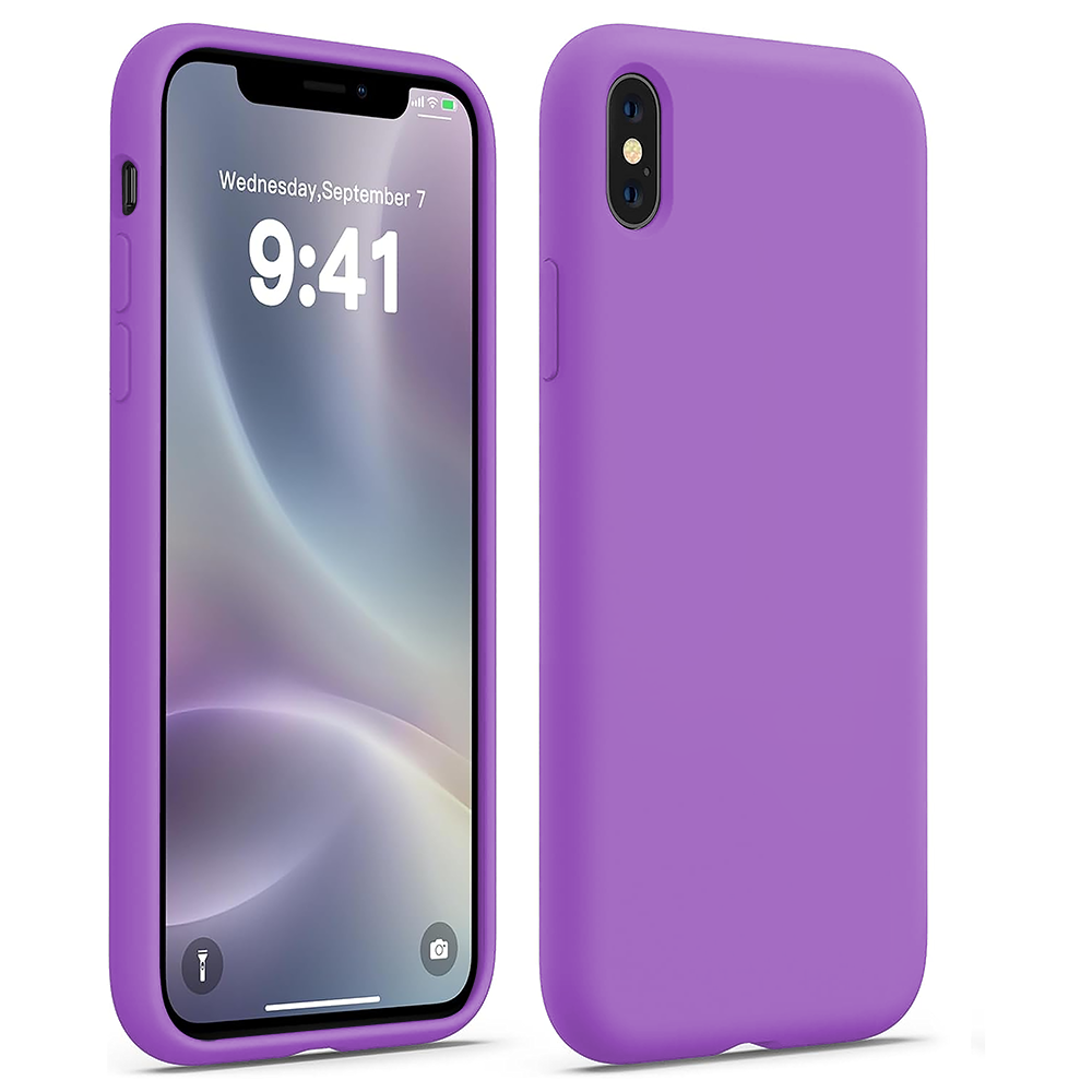 Husa Soft Silicone - iPhone XR - Light Purple