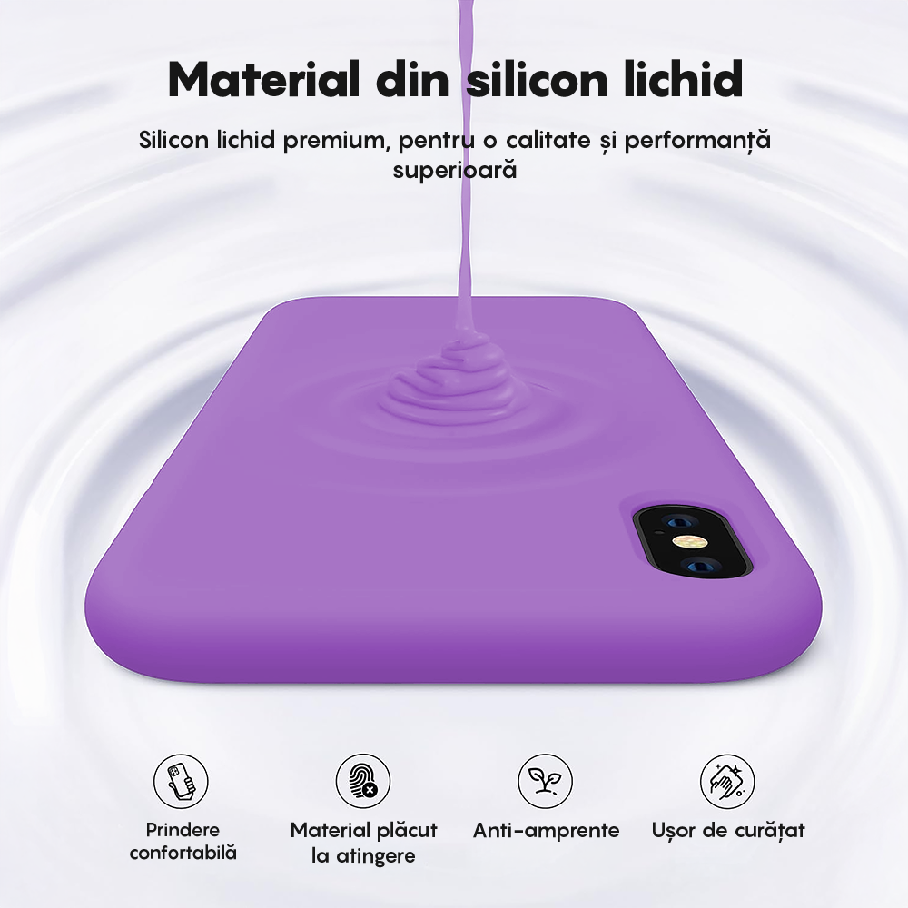 Husa Soft Silicone - iPhone XR - Light Purple