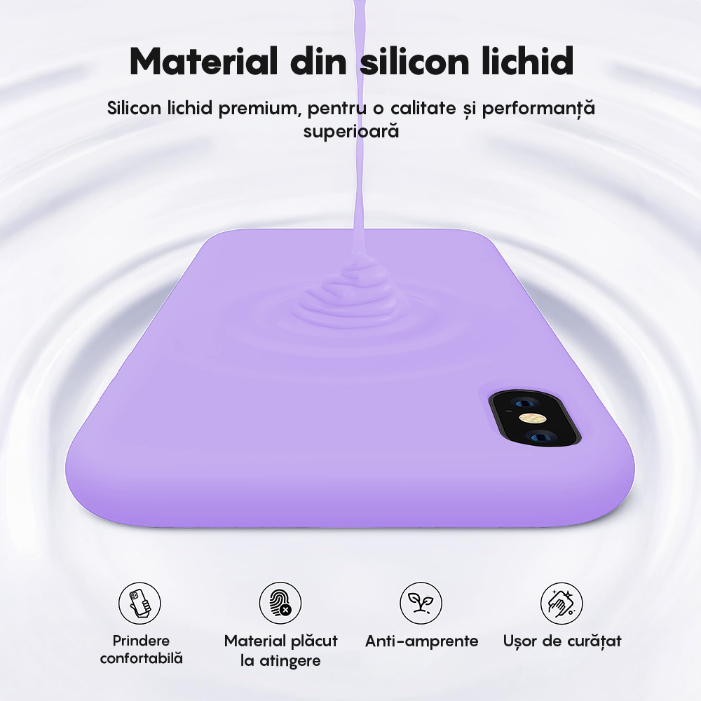 Soft Silicone Case - iPhone XR - Light Lilac